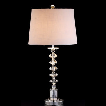Kinsley 28" Crystal LED Table Lamp - JONATHAN Y
